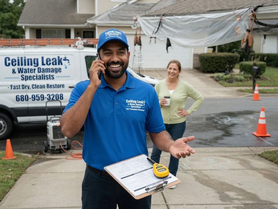 Ceiling Leak Cleanup Saint Croix Falls, WI FAQs